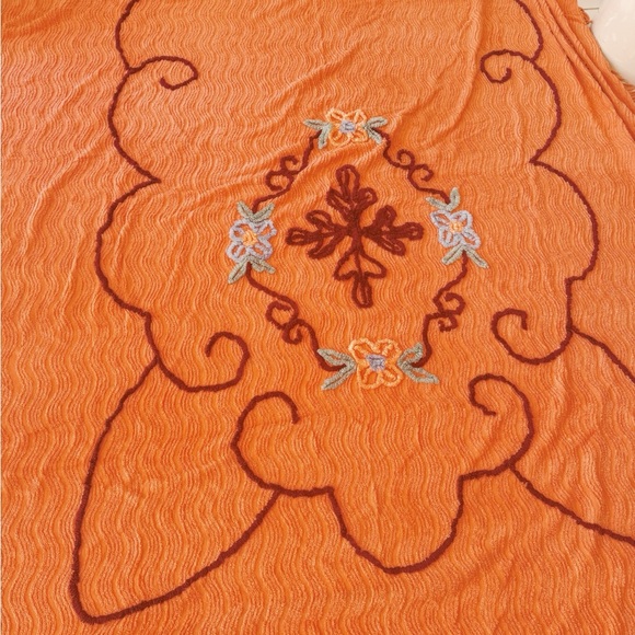 1960s Chenile BedSpread Handmade - Picture 2 of 2
